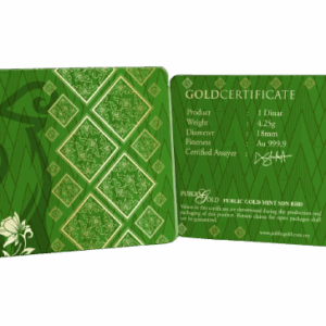 1 DINAR 4.25G 999