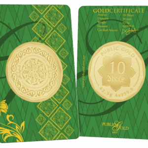10 DINAR 42.5G 999
