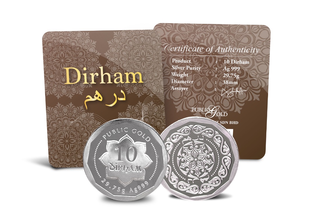 10 DIRHAM 29.75G 999