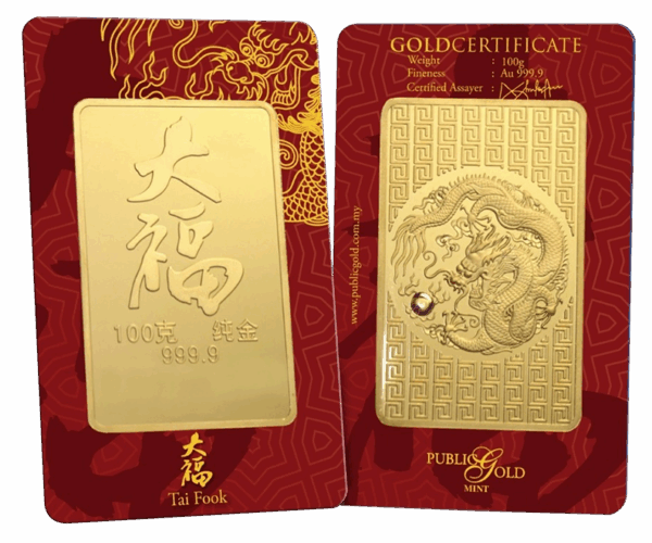 TAI FOOK 100G 999