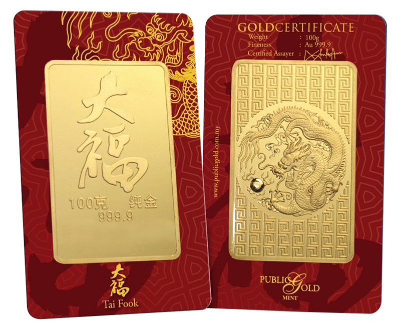 TAI FOOK 100G 999