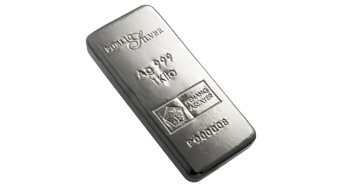 SILVER BULLION BAR 1000G 999