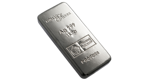 SILVER BULLION BAR 1000G 999