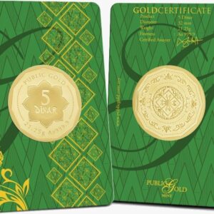 5 DINAR 21.25G 999