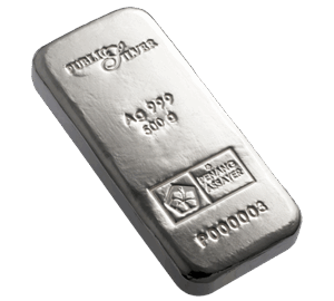 SILVER BULLION BAR 500G 999