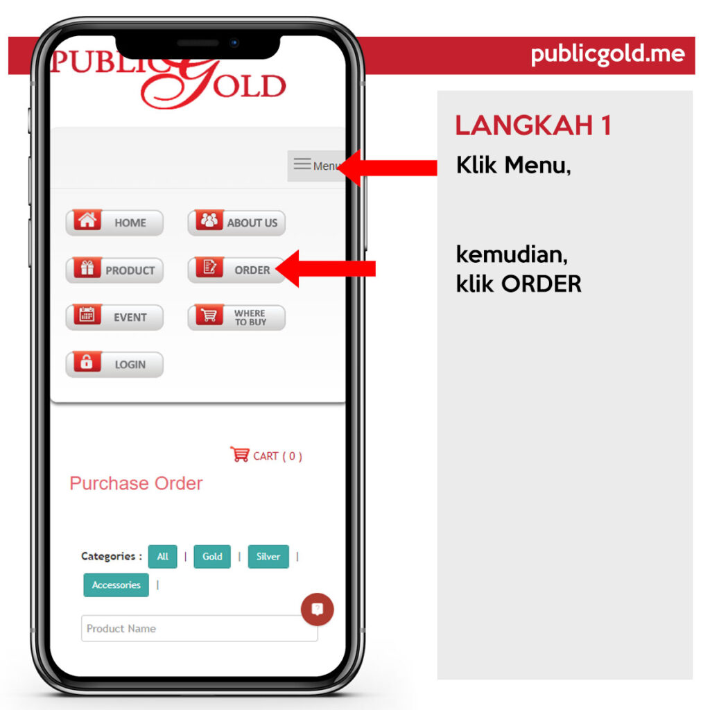 emas fizikal public gold