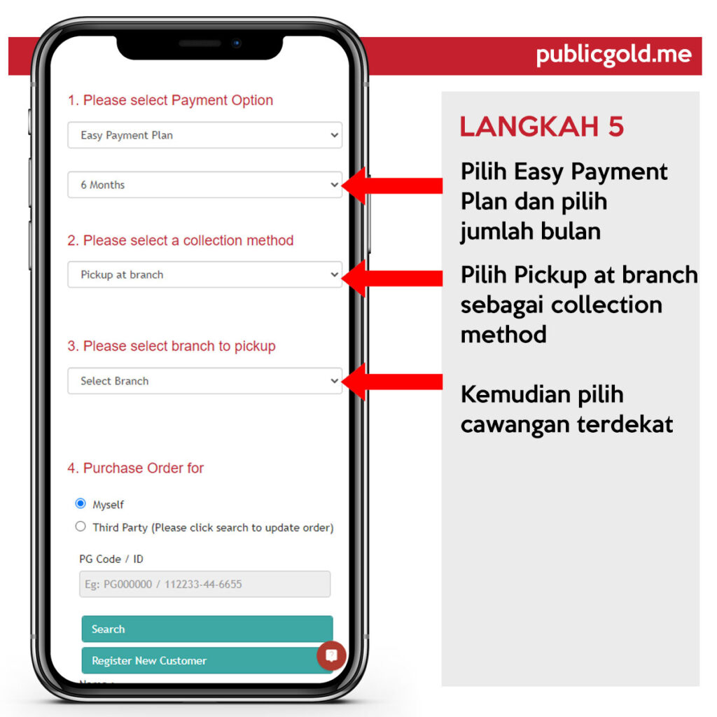 emas fizikal public gold