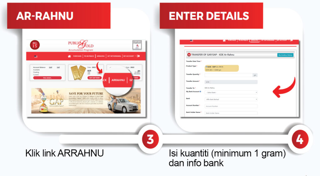Pajak Gadai Emas Public Gold